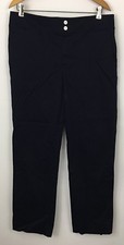 Chaps by Ralph Lauren Navy Blue Casual Dress Pants Size 12 30" Inseam