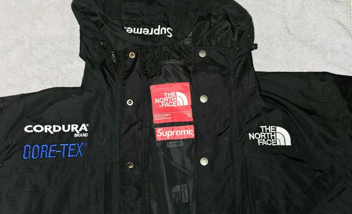 Supreme X The North Face Expedition Jacket Black Cordura Supreme X The North Face Expedition Jacket Black Cordura