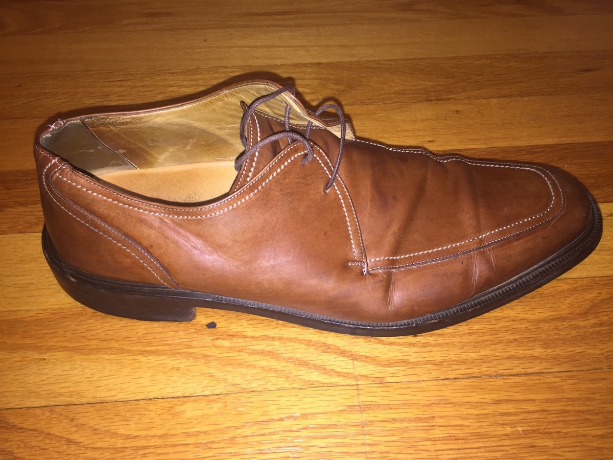 Cole Haan Brown Leather Lace-Up Casual Oxford Shoes Size 7 M C21800 Cole Haan Grand OS Oxfords Shoes Leather Brown Men main image 2