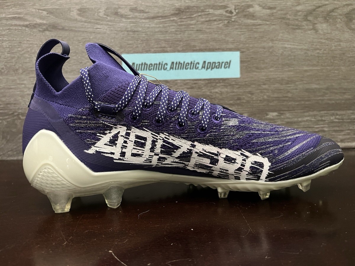 Adidas Adizero Primeknit Purple White Football Cleats Men display picture 2