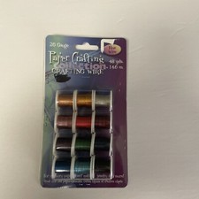 Paper Crafting Collection Crafting Wire 26 Gauge 48 Yards 12 Spools Brand New