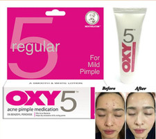 OXY 5 Regular For Mild Acne Pimple Medication and Treatment 25g ORIGINAL