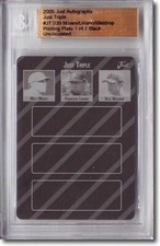 FRANCISCO LIRIANO * Matt Moses * Kyle Waldrop * Rookie Print Press Plate BGS 1/1