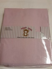 Honey Baby Pink Fitted Jersey Knit Crib Sheet 28" X 52" BRAND NEW IN PACKAGE 
