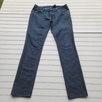 City Streets Jeans Women's Stretch Mid Rise Dark Wash Casual Basic 33x31 Sz 11