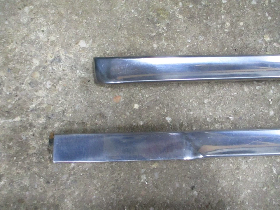 Hudson Super Six 1941 carrocería derecha molduras laterales (4 piezas) original Foto 2 de 4