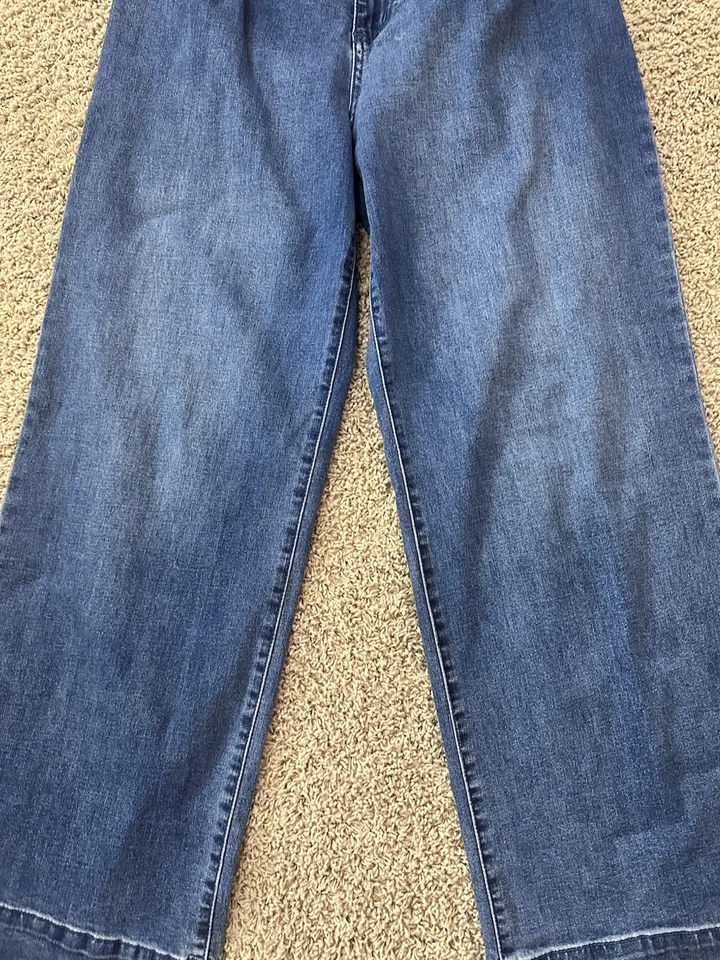 BAGATELLE Collection New York Jeans Womens 30x30 Wide Leg Denim EUC 🔥 - Image 4 of 4