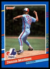 Dennis Martinez 1991 Donruss #139b Montreal Expos MLB READ FREE SHIPPING