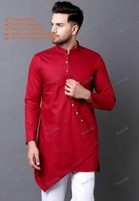 Mens Kurta Designer Men Indian Kurta Bollywood Mens Sherwani Churidar Ready made