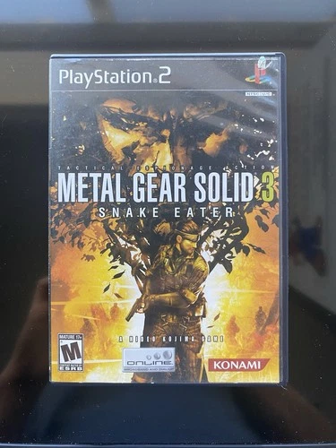 Metal Gear Solid 3: Snake Eater PS2 PlayStation 2 CIB Complete Manual Testsed