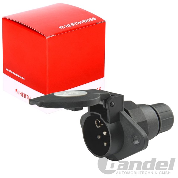 Herth+Buss Steckdose 24V Nylon GehÄUse Mit KUNSTSTOFF-DECKEL | 51305291-image
