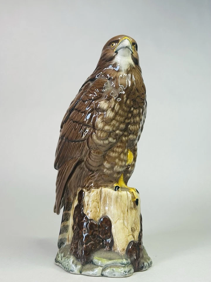 Vintage 1979 J G Tongue Beswick Beneagles Whiskey Buzzard Porcelain Decanter - Image 3 of 4