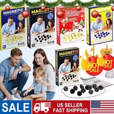Magnetic Chess Game Magnet Game,Travel-Friendly Family Game for Parties