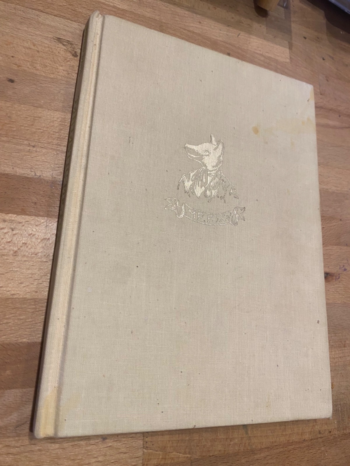 Fantastic Mr Fox Roald Dahl  FIRST EDITION 1970 Hard Cover Book (No Dust Jacket)