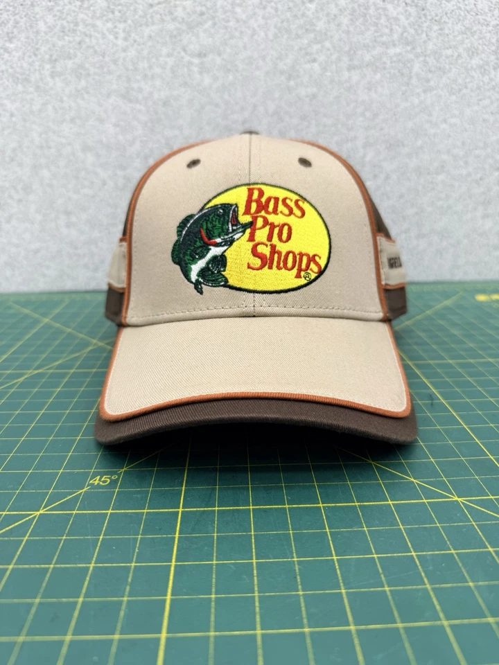 Gorra Bass Pro Shops Springfield, MO Bronceada Bordada Logo Correa Nueva Foto 4 de 4