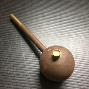 Antique Wood & Brass Muzzleloader Ball Starter 6"L