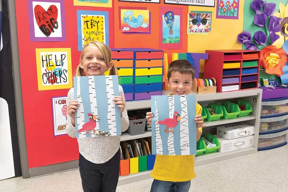 Papel de construcción naranja confiable 9" x 12" - 50 hojas de Dixon Ticonderoga Foto 4 de 4