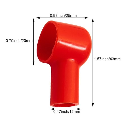 20PCS Quality Insulation Cover Insulation Rubber Skin Protective Lug Cap - Picture 10 of 12