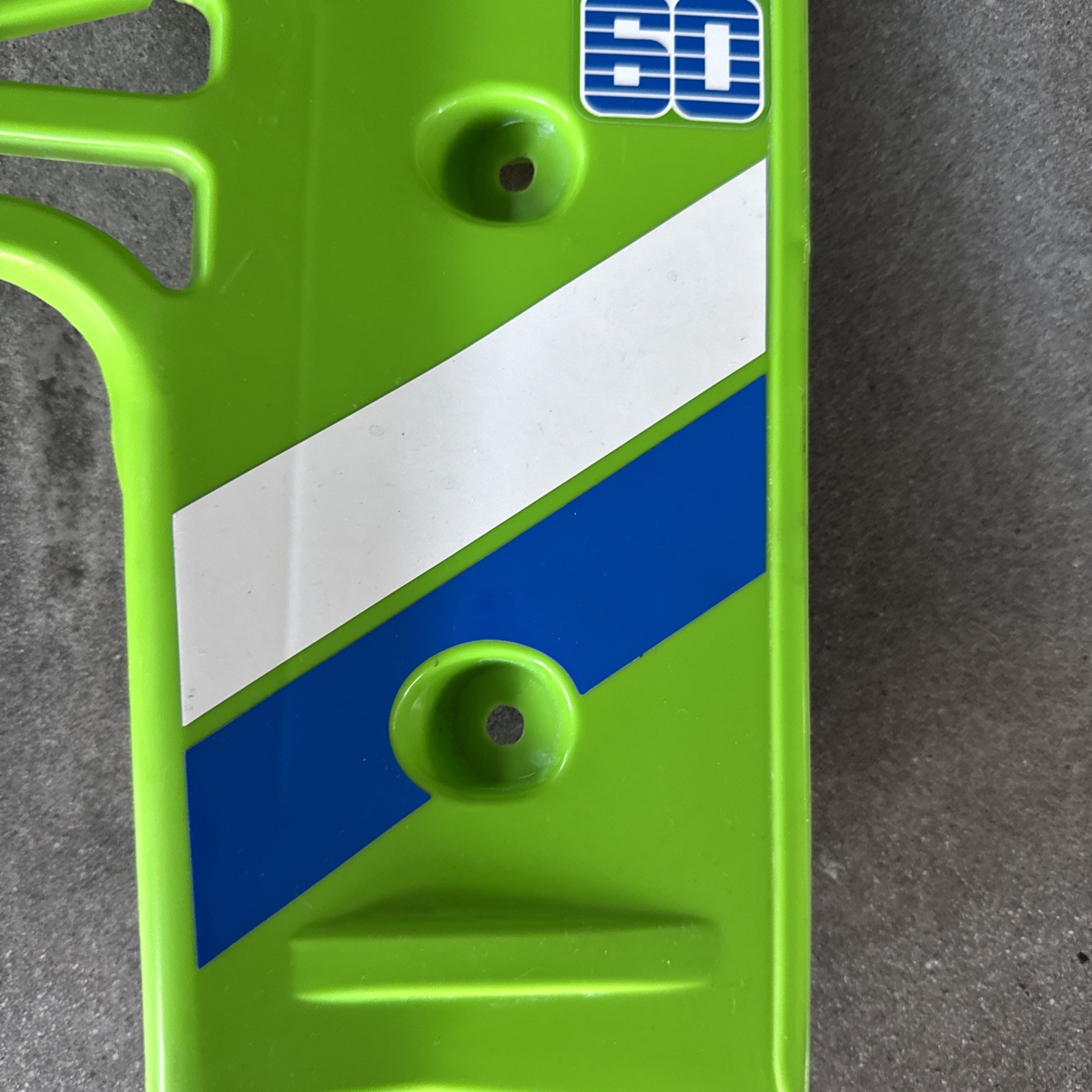 Kawasaki 1987 KX60 NOS OEM Radiator Shroud / Shroud / Vintage Mini / #49089-1056