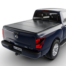 Worksport 4951251 Al4 Flip-up Trifold Hard Tonneau Cover For Nissan Titan 56 Worksport 4951251 Al4 Flip-up Trifold Hard Tonneau Cover For Nissan Titan 56