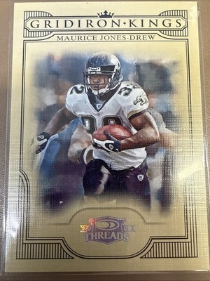 Maurice Jones-Drew 2008 Donruss Threads Pro Gridiron Kings Silver PGK-50 # d/250