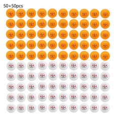 10-100PCS Professional 5-Star Table Tennis Balls 40 ABS Ping Pong Training