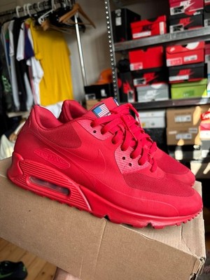 Nike Air Max 90 Hyperfuse Independence Day USA 2013 Red| EU42