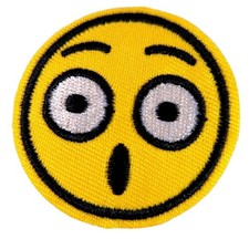 Emoji Patch/Badge High Quality Iron-On Sew-On