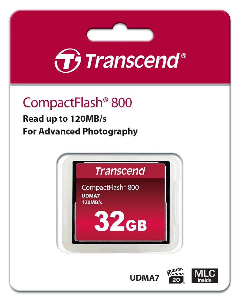 32GB High Speed CF CompactFlash Memory Card 800X UDMA 7 for Cameras - Image 2 of 2