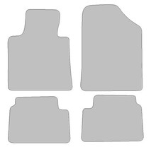 Tappetini adatti per Hyundai Veloster tipo FS (anno 2011 - 2017), Dura graphi