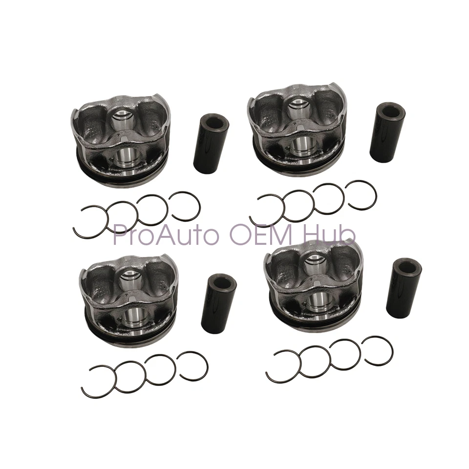 OEM KolbenSchmidt Upgraded Pistons For AUDI A4 A5 Q3 Q5 TT Quattro VW Jetta GTI - Image 4 of 4