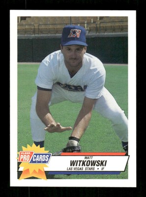 1993 Fleer Procards Las Vegas Stars 954 Matt Witkowski BXCP39