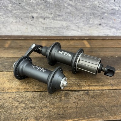 Vintage Shimano XTR Hub Set 28H NOS FH-M950 HB-M950 QR Rim Brake