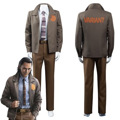 Loki Season 1 Cosplay Costume TVA Suit Version Outfits Halloween Karnevalsanzug
