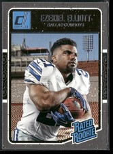 Ezekiel Elliott 2016 Donruss Rookie Card RC #368. rookie card picture