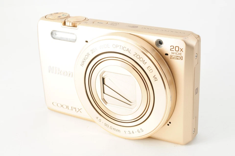 Nikon Coolpix S7000 16MP Gold Digitalkamera mit SD-Karte [NEAR MINT] #991 - Bild 3 von 4