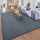 Memory Foam 3x5 Area Rugs For Bedroom Living Room Blue And White Floor Carpet