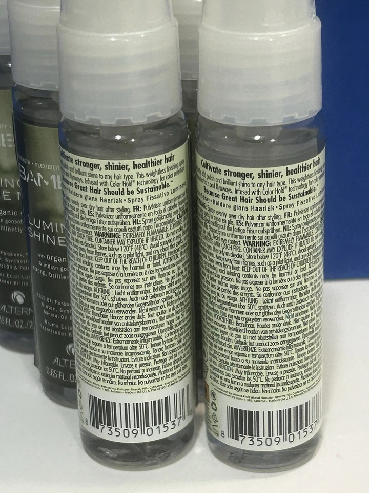 6 piezas) Alterna Bamboo Luminous Shine Mist tamaño de viaje Foto 2 de 2