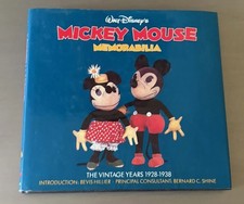 Walt Disney's Mickey Mouse Memorabilia Vintage Years 1928-1938 HC Book - 1986