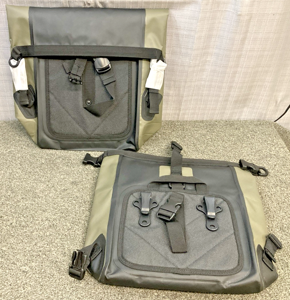 NEW GENUINE DUCATI 96780751A SCRAMBLER ENDURO SIDE BAGS | eBay