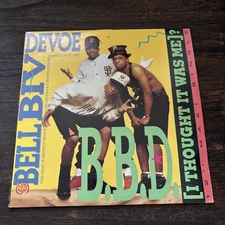 Michael Bivins Signed Bell Biv DeVoe - B.B.D. 12" Vinyl Record LP RAD
