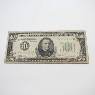 1934 $500 Federal Reserve Note St. Louis United States No Reserve #C 258