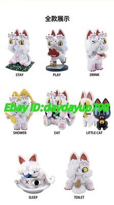 PAWS NOVA Grape Brain Hell's Cat Onigiri Set Blind Box Figure Toy