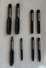 Morse 8 NC 4 Flute, Hand Tap, Tapered Straight Flutes From Sz 1/4 20- 5/8 11