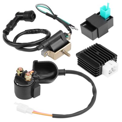 Regler Gleichrichter Starter Relais Zündspule CDI Box für 50cc 70cc 90cc 110cc
