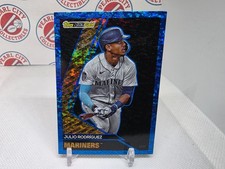 2023 Topps Black Gold Blue #BG-25 Julio Rodriguez Seattle Mariners