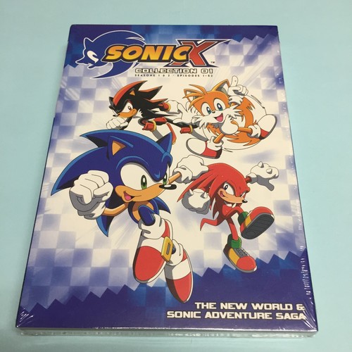 Sonic X COMPLETE SEASON 1 2 Collection Series New World Sonic Adventure Saga DVD - Picture 1 of 6