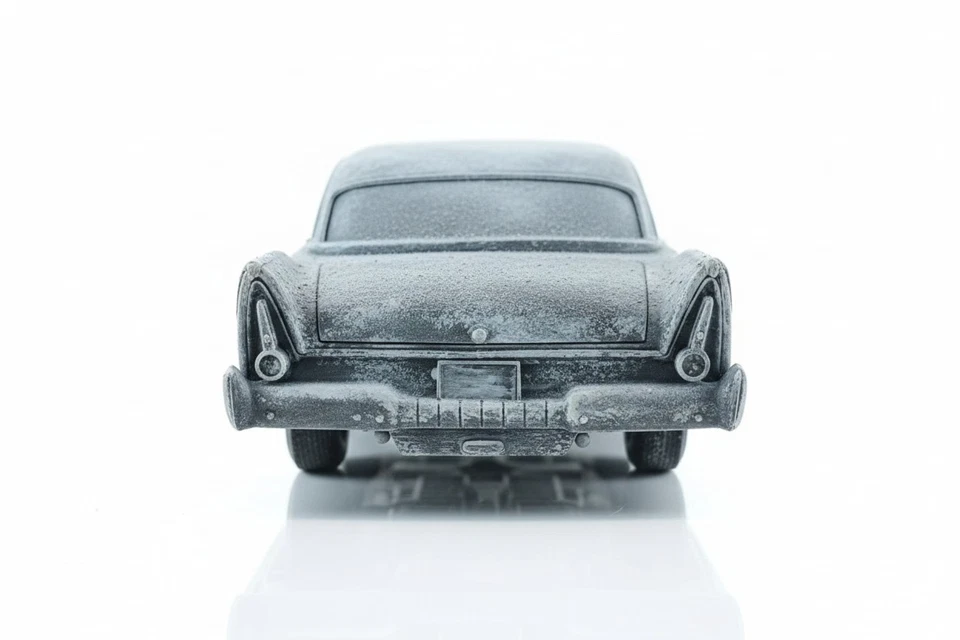 '58 Plymouth Fury "Christine" Burned Version 1:18 MOTOR MAX - Immagine 4 di 4