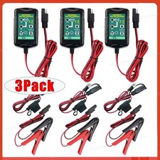 3pack 6v 12v Automatic Battery Charger Maintainer Trickle Float Motorcycle Car 3pack 6v 12v Automatic Battery Charger Maintainer Trickle Float Motorcycle Car
