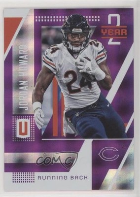 2017 Panini Unparalleled Year 2 Purple Small Hyperplaid 1/49 Jordan Howard 2r8